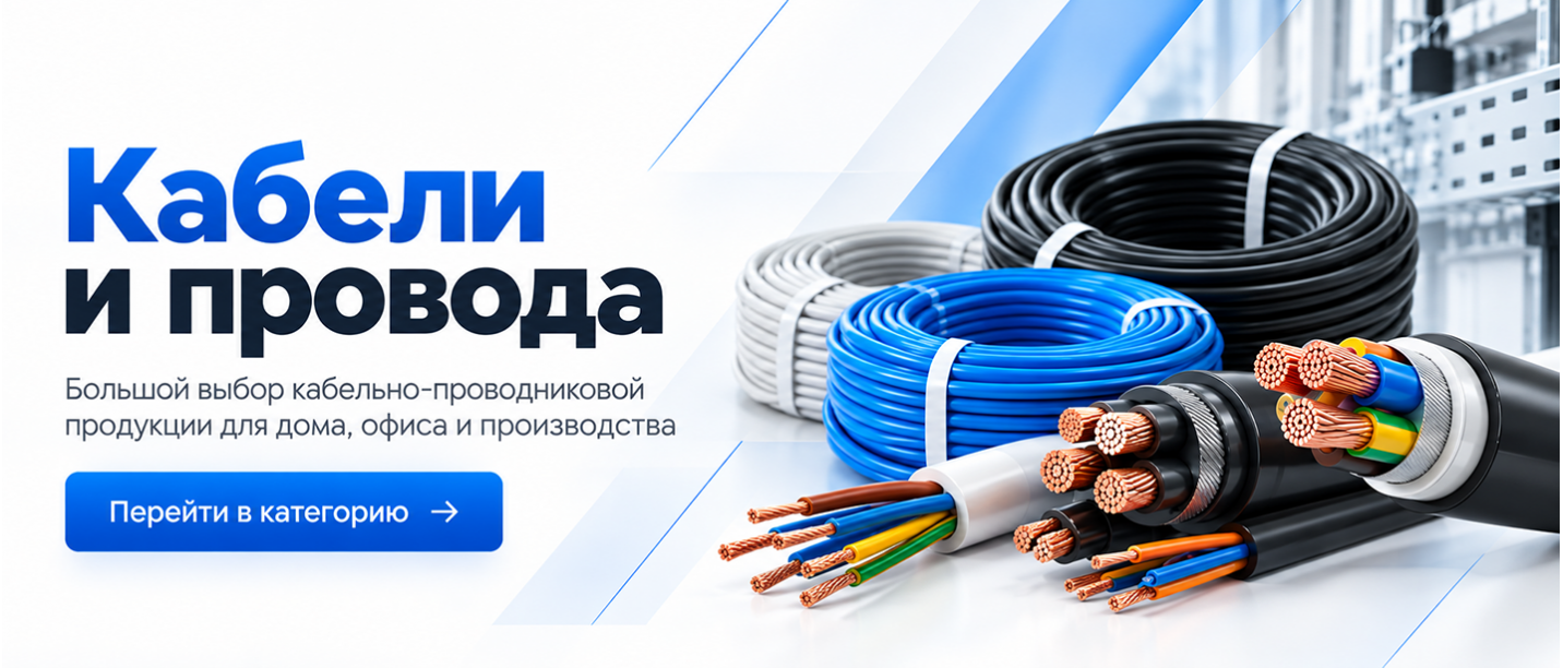 Кабели и провода