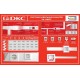 Короб (кабель-канал) з кришкою TA-EN 40х40, серія In-liner, 2м, 00324, DKC