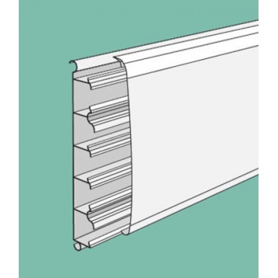 Канал TBA настенный плинтус 127х28 мм, цвет белый, серия Evolution/Art, 09620, DKC