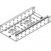 Лоток перфорированный 50х50 L 2000 толщ. 1,2 мм, горячеоцинкованный 3525012HDZ DKC