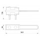 Анкерний ізольований затискач e.i.clamp.4.70.120.zr, посилень, 70-120 кв.мм, E.NEXT
