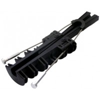 Анкерний ізольований затискач e.i.clamp.pro.rope.25.70, 25-70 кв.мм, на тросі, E.NEXT