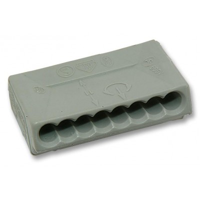 PUSH-WIRE CONN. 8 X 0.75-1.5 SQMM