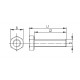Болт із шестигранною головкою M16x60 CM081660 DKC