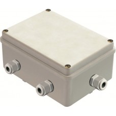 Коробка КМ41331 распаечная для о/п 150х110х85 мм IP55 (RAL7035, гермовводы PG11 5 шт)