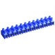 Затискач гвинтовий ЗВІ-150 н/г 16-35 мм² 12 пар IEK сині (полістирол)