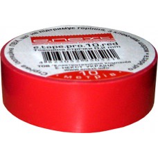 Изолента e.tape.pro.10.red из самозатухающего ПВХ, красная (10м), E.NEXT