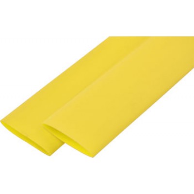 Термоусадочная трубка e.termo.stand.12.6.yellow 12/6, 1м, желтая