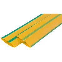 Термозбіжна трубка e.termo.stand.16.8.yellow-green, 16/8, 1м, Жовто-Зелена