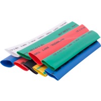 Набір трубок термозбіжних e.termo.stand.set.14.7, (8 кольорів), 100 мм, 24 шт.