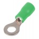 Ізольований наконечник e.terminal.stand.rv1.1,25.6.green 0.5-1.5 кв.мм, Зелений