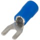 Ізольований наконечник вилковий e.terminal.stand.sv.2.3,2.blue 1.5-2.5 кв.мм, синій (упаковка)