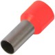 Ізольований наконечник втулковий e.terminal.stand.e0508.red 0.5 кв.мм, червоний (упаковка)