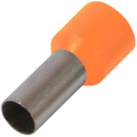 Ізольований наконечник втулковий e.terminal.stand.e0508.orange 0.5 кв.мм, помаранчевий (упаковка)