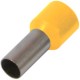 Ізольований наконечник втулковий e.terminal.stand.e7508.yellow 0.75 кв.мм, жовтий (упаковка)