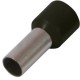 Ізольований наконечник втулковий e.terminal.stand.e4009.black 4,0 кв.мм, чорний (упаковка)
