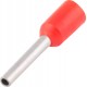 Ізольований наконечник втулковий e.terminal.stand.e0306.red 0.25 кв.мм, червоний (упаковка)