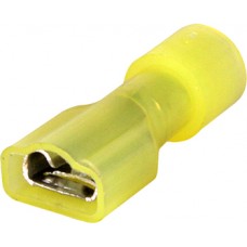 Наконечник з'єднувач ізольований серії FN e.terminal.stand.fdfn5.5.250.yellow (fn.f.4.6) 4-6 кв.мм 'мама' (упаковка)