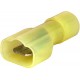 Наконечник з'єднувач ізольований серії FN e.terminal.stand.mdfn5.5.250.yellow (fn.m.4.6) 4-6 кв.мм 'папа' (упаковка)