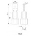 Наконечник изолированный e.terminal.stand.mdd1.25.110.8 (dd.m.0,5.1,5)