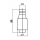 Предохранитель D II DZ 2A/500V (E27), 2312101, ETI