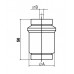 Предохранитель D IV gG 80A/500V, 2314401, ETI