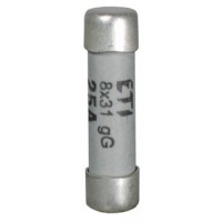 Запобіжник CH 8x32 gG 10A 400V, 2610007, ETI