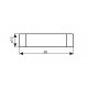 Запобіжник CH 10x38 4A Battery 800V DC, 2626032, ETI