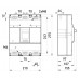 Силовой автоматический выключатель e.industrial.ukm.630S.500, 3р, 500А