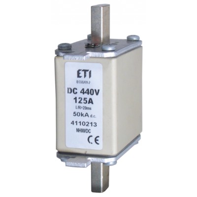 Предохранитель NH-1C DC 20A 440V, 4110220, ETI