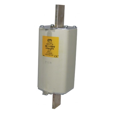 Предохранитель NH-3L_S170 gPV 315A 1100V DC (L/R=5ms), 4110424, ETI