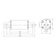 Предохранитель NH-2XL_S170 gPV 250A 1100V DC (L/R=2ms), 4110479, ETI