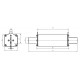 Предохранитель NH-1XL gPV 125A 1500V DC (L/R=2ms), 4110563, ETI