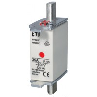 Предохранитель NH-000/gG 50A 500V KOMBI, 4181211, ETI