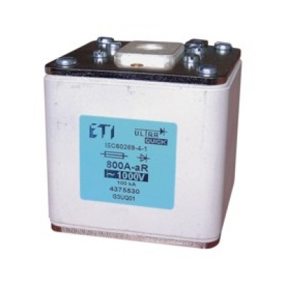 Запобіжник G3UQ01/500A/1000V aR (200 kA), 4305526, ETI