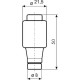 Запобіжник DIIUQ30A/500V gR (50 kA), 4322008, ETI