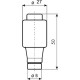 Запобіжник DIIIUQ50A/500V gR (50 kA), 4323002, ETI