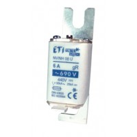Запобіжник S00UQU/80/160A/690V aR (50kA), 4331117, ETI