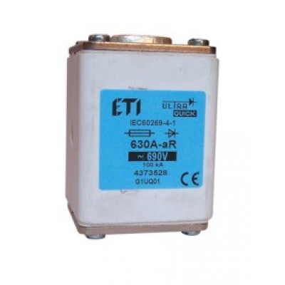 Предохранитель G2UQ01/400A/690V aR (200 kA), 4374523, ETI