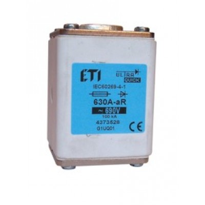 Предохранитель G3MUQ01/1250A/690V aR, 4375633, ETI