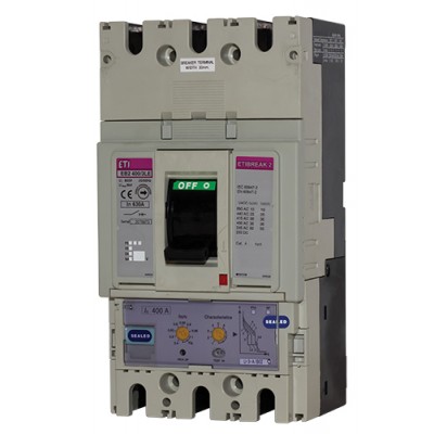 Автоматический выключатель EB2 400/3E 400A 3p (50kA) APG, 4671115, ETI