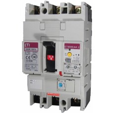 Автоматический выключатель со встроенным блоком УЗО EB2R 125/3L 20А 3Р , 4671501, ETI