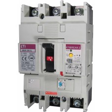 Автоматический выключатель со встроенным блоком УЗО EB2R 250/3L 160А 3Р, 4671581, ETI