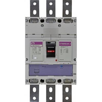 Автоматический выключатель EB2 800/3LF 800А 3р (36кА), 4672204, ETI