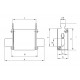 Запобіжник M00/160A/690V-gS (100kA), 4721250, ETI