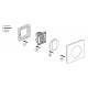 Накладка для кабельного виведення, колір слонова кістка, Legrand Celiane