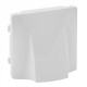 Лицьова панель для заглушка-виведення кабелю, колір білий, Legrand, Valena Life