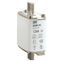 Запобіжник ППНІ-33, габарит 00, 125А, ІЕК