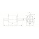 Запобіжник ППНІ-35, габарит 1, 125А, ІЕК