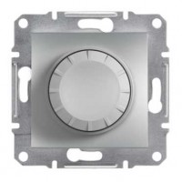 Механізм, світлорегулятор, 315 Вт, колір алюмінію, Asfora, Schneider Electric